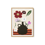 Red and Earthy Flower Vase 1 – image 2