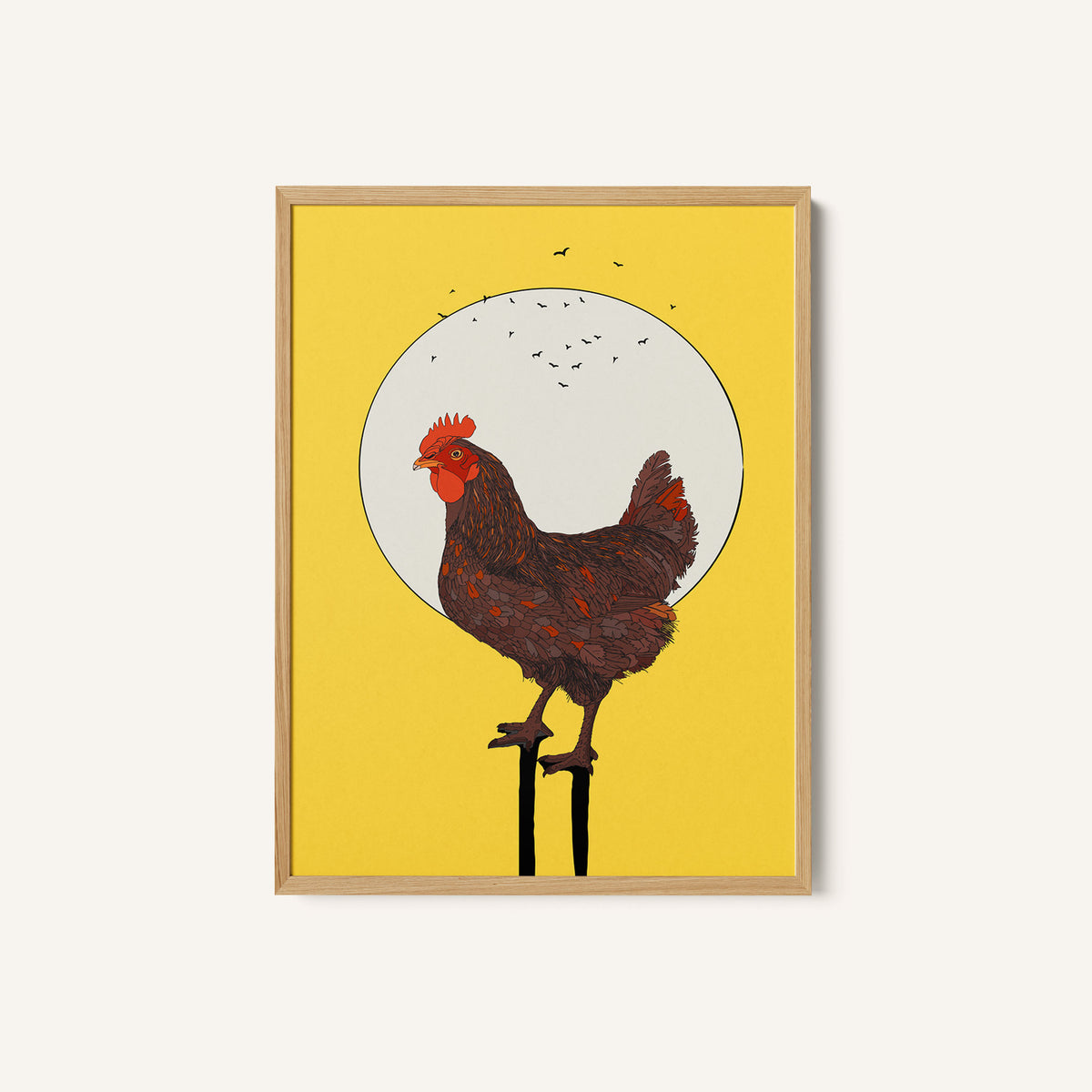 Rooster Sunrise