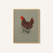 Rooster in the Meadow – image 1