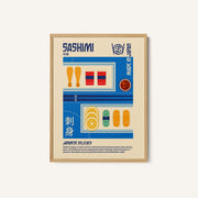 Sashimi Japanese Food Print – image 1
