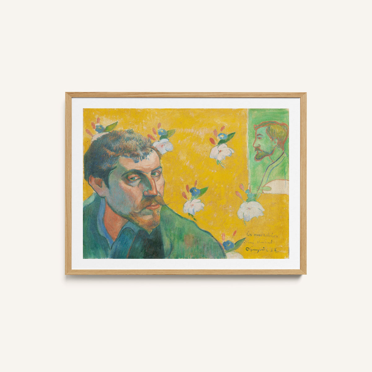 Self-Portrait with Portrait of Bernard