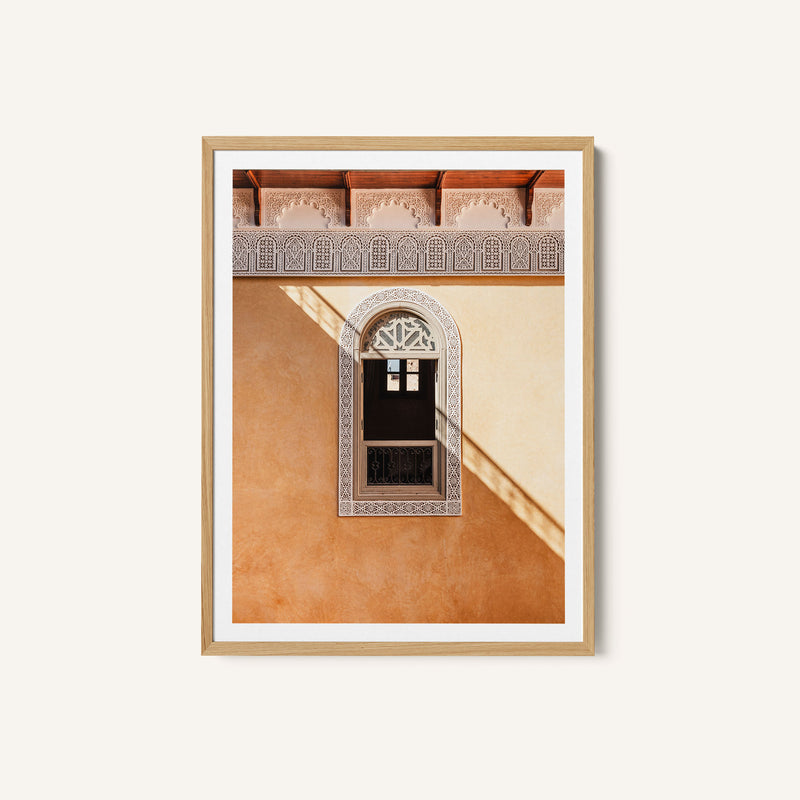Shadow On A Wall In Morocco