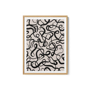 Simple Black Loops Pattern – image 2