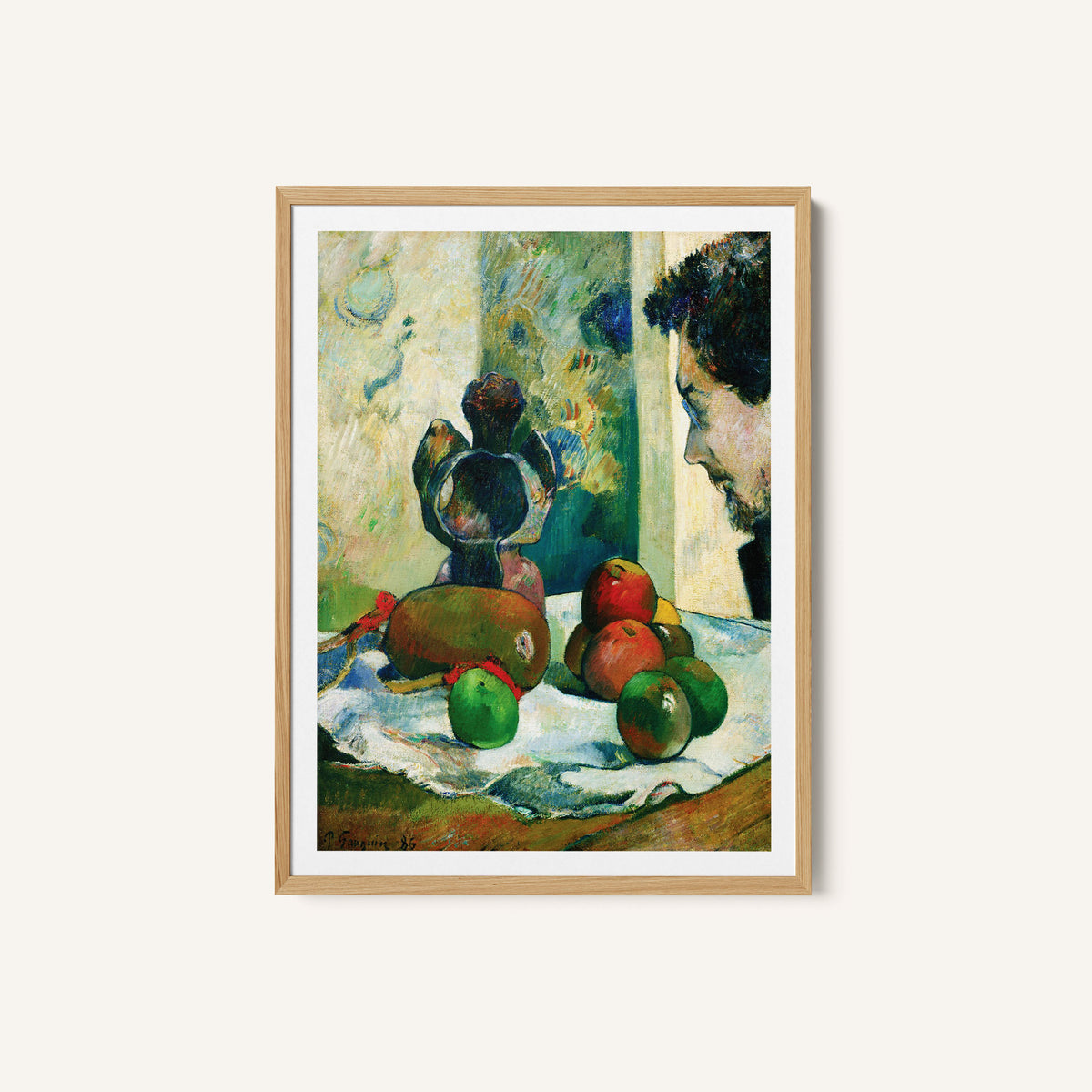 Still Life with Profile of Laval