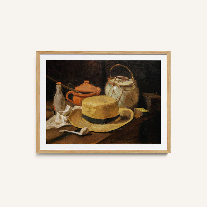 Still Life with Yellow Straw Hat