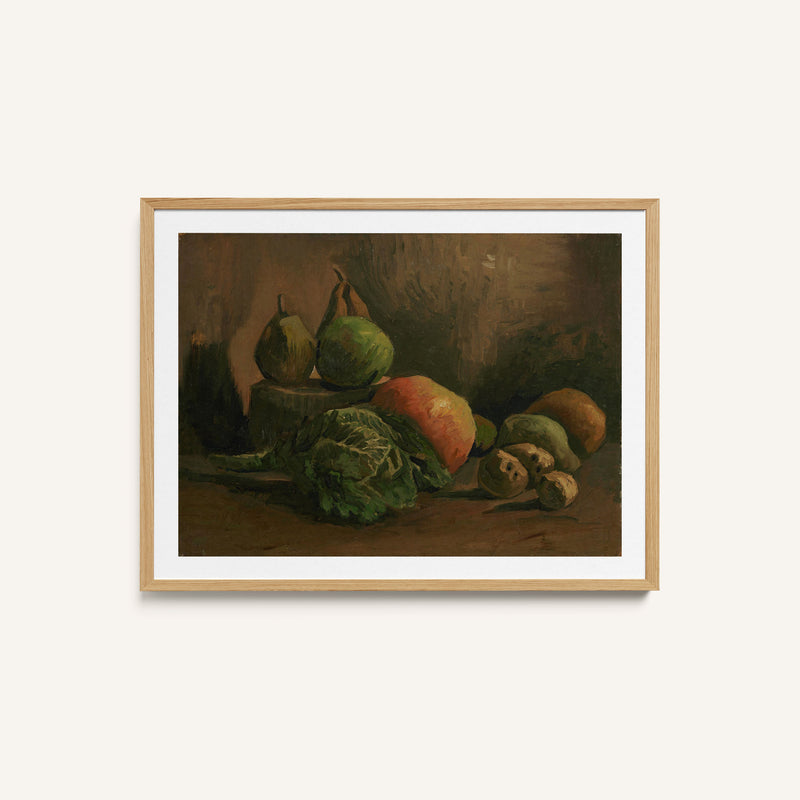 Still Life with Vegetables and Fruit