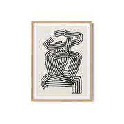 Stripe Woman Portrait – image 2