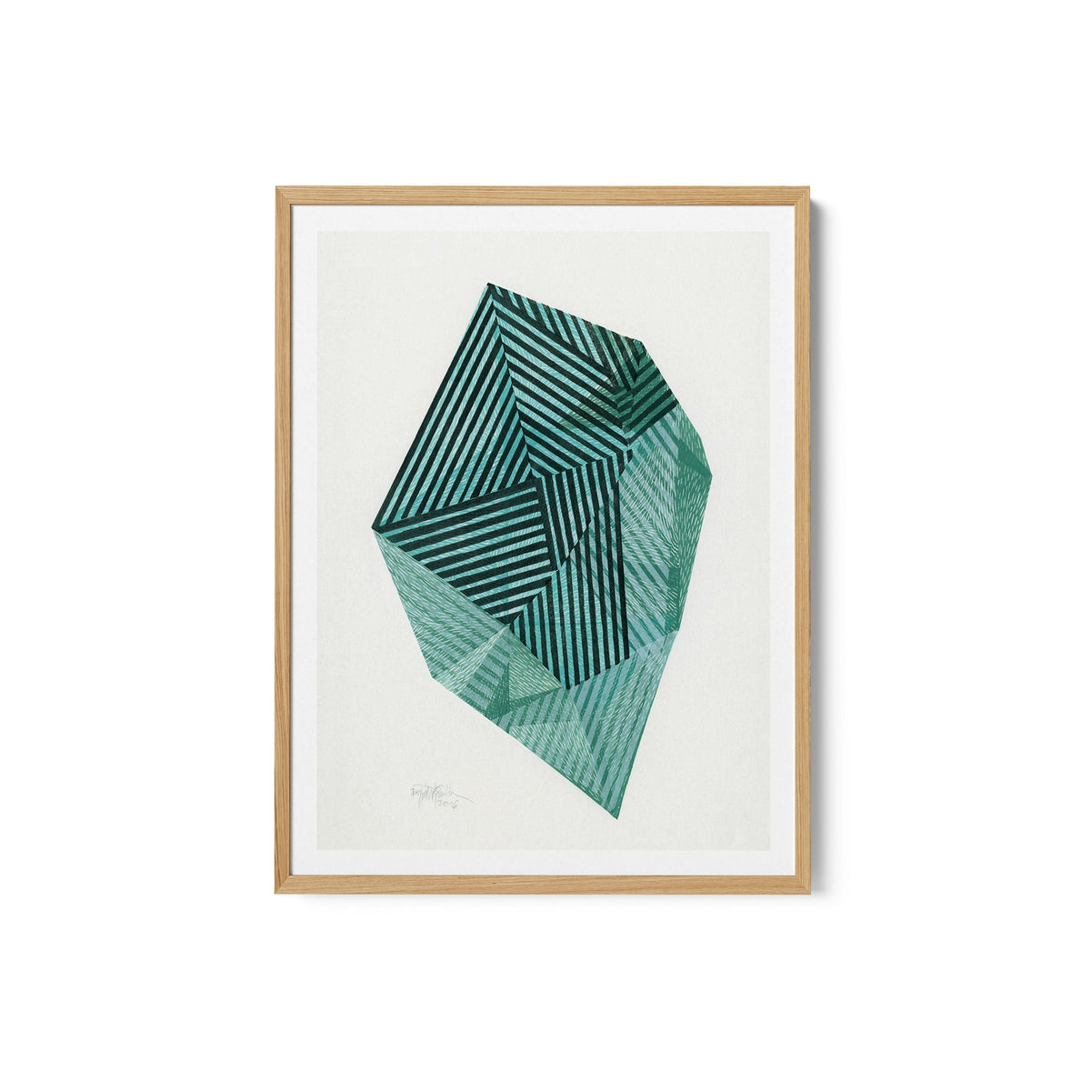 Striped Stone I