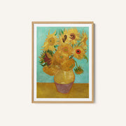Twelve Sunflowers in a Vase – image 1
