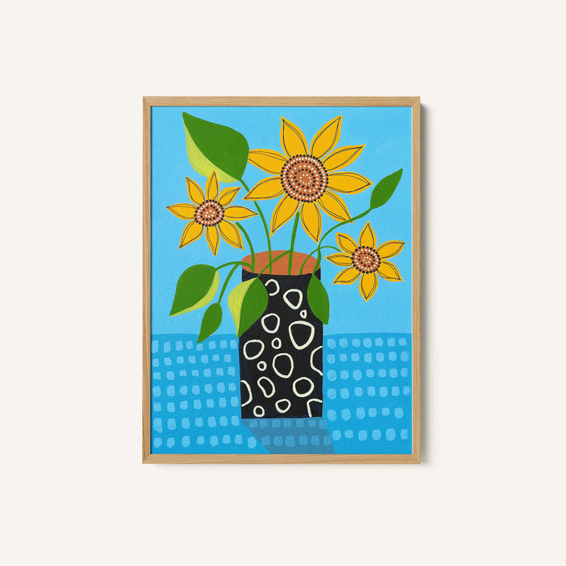 Sunny Blooms Vase