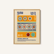 Sushi Japanese Food Print – image 1