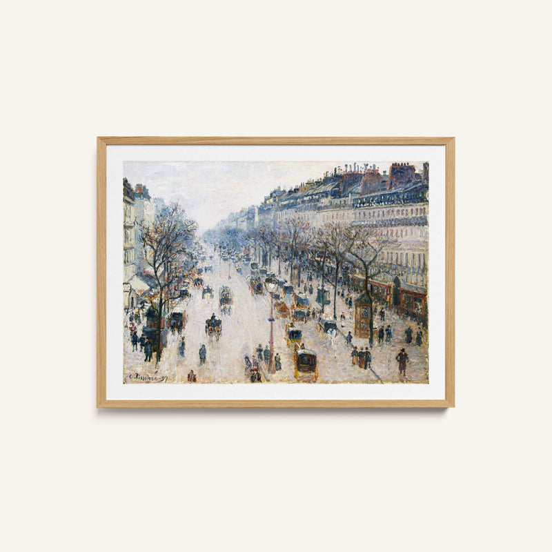 The Boulevard Montmartre