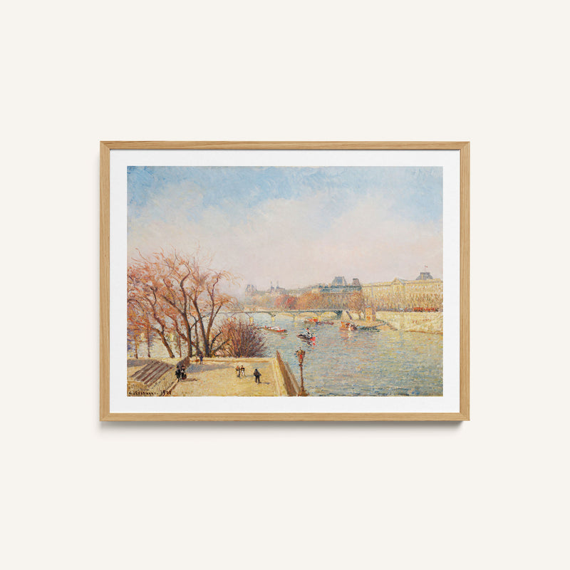 The Louvre, Morning, Sunlight (1901)