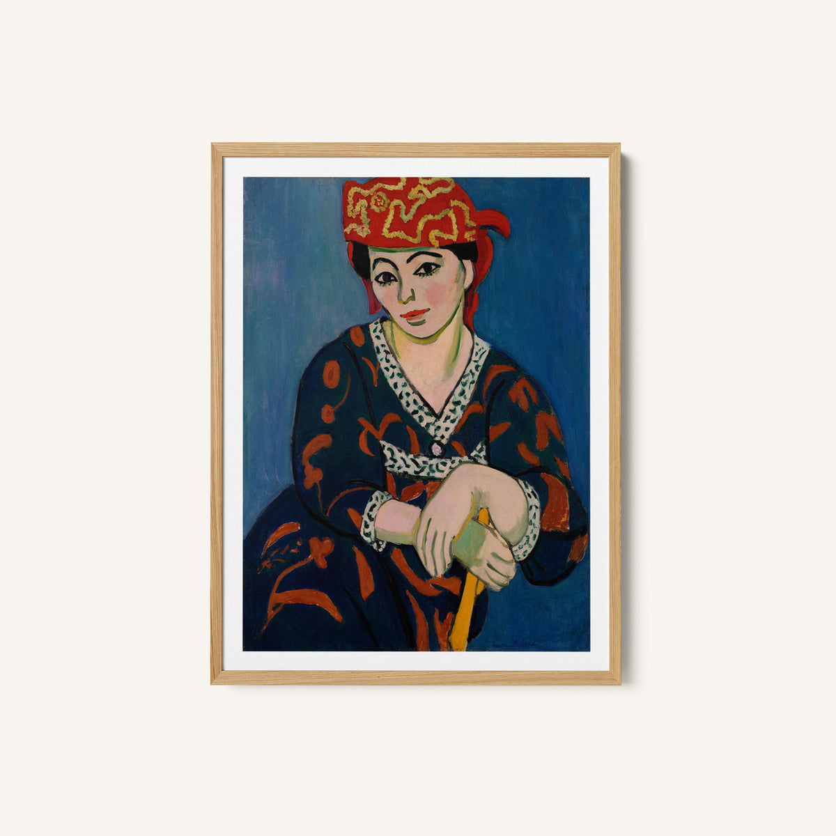 The Red Madras Headdress 1907