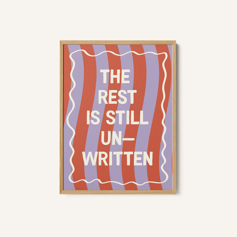The Rest Is Still Unwritten