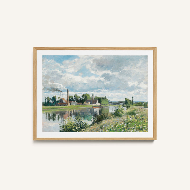 The River Oise Near Pontoise