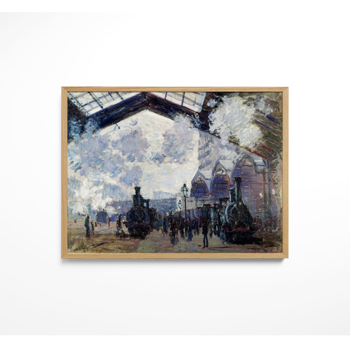 The Gare St-Lazare 1877