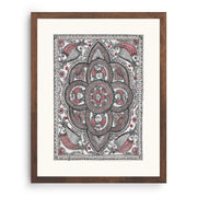 Pious like Fish Madhubani Painting – image 1