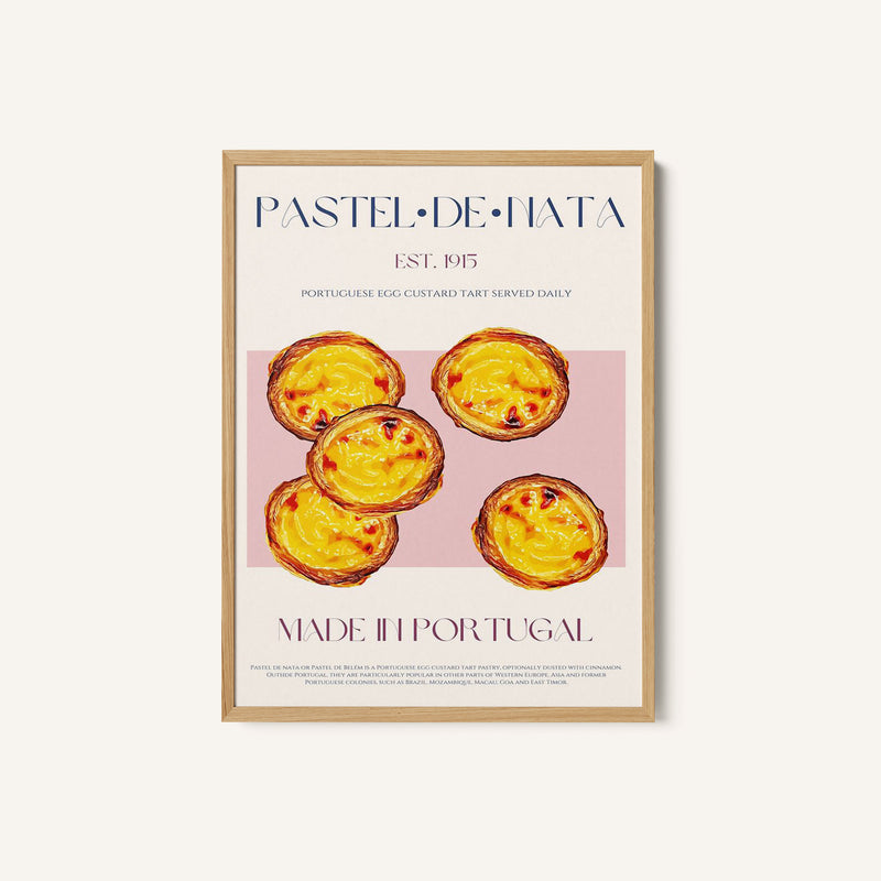 Traditional Portuguese Egg Custard Tart