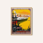 Port of Marseille Travel Poster Print