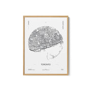 Travel Poster Urban Street Plan City Map of Toronto – image 2