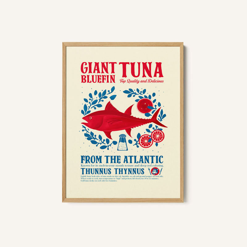 Tuna Kitchen Print