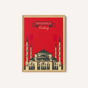 Turkey Vintage Travel Poster Print – image 1