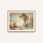 Valley of the Yosemite-First Snowfall of the Year (About 1863) – image 1