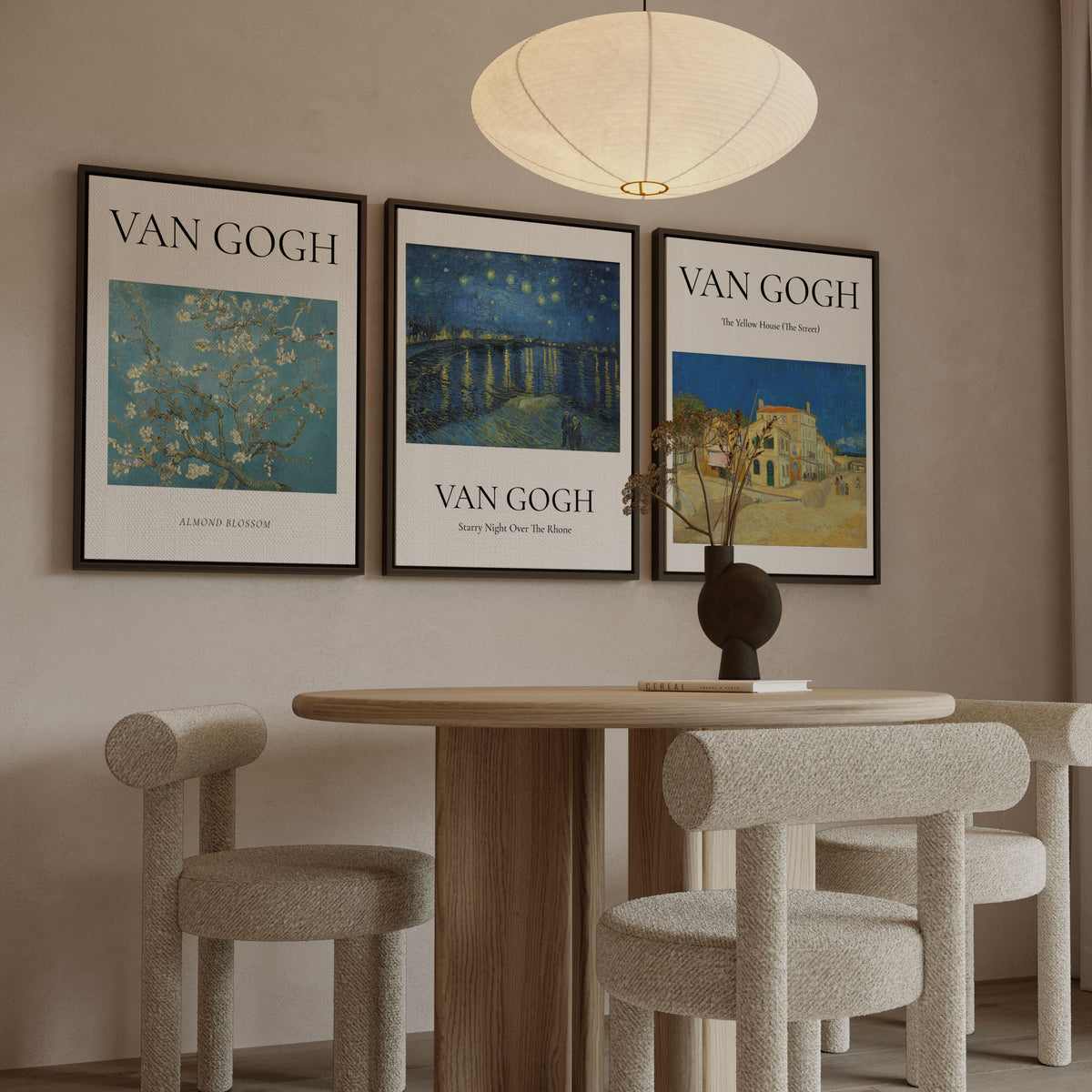 Van Gogh II Set of 3