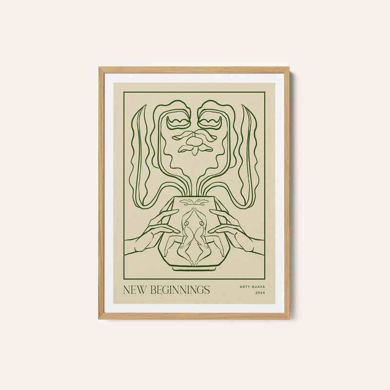 Vessel Collection - New Beginnings (Line Art)
