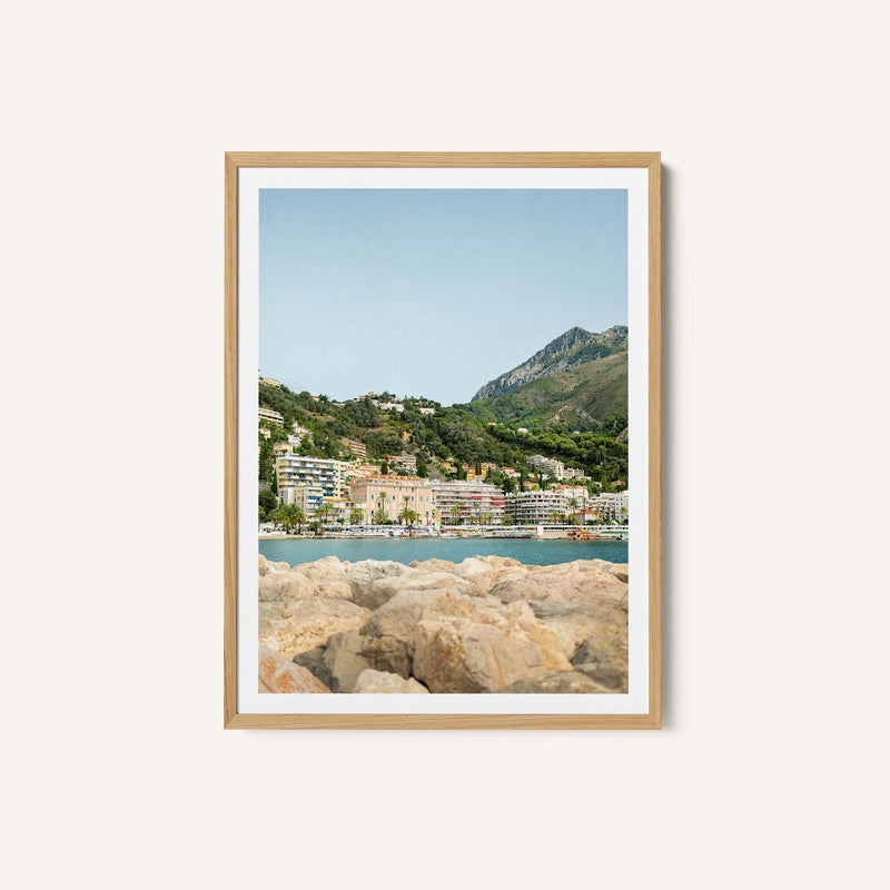 Vibrant Mountainous Coastline