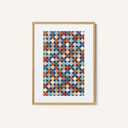 Vibrant Polka Dot Pattern In Earthy Tones – image 1
