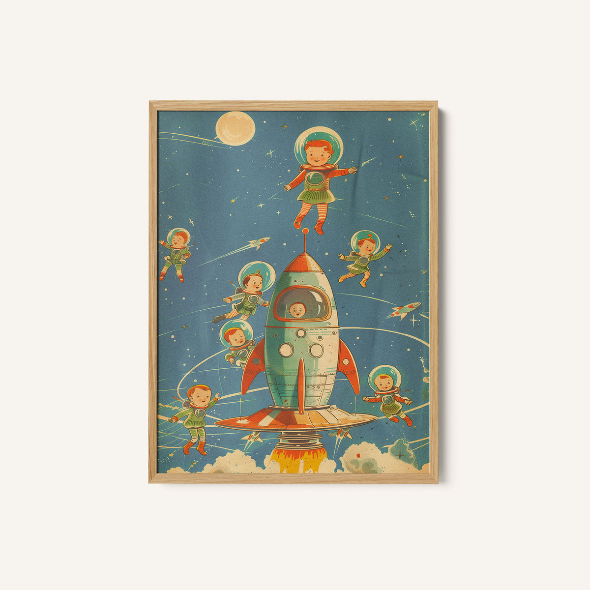 Vintage Newspaper Space 001