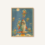 Vintage Newspaper Space 001 – image 1