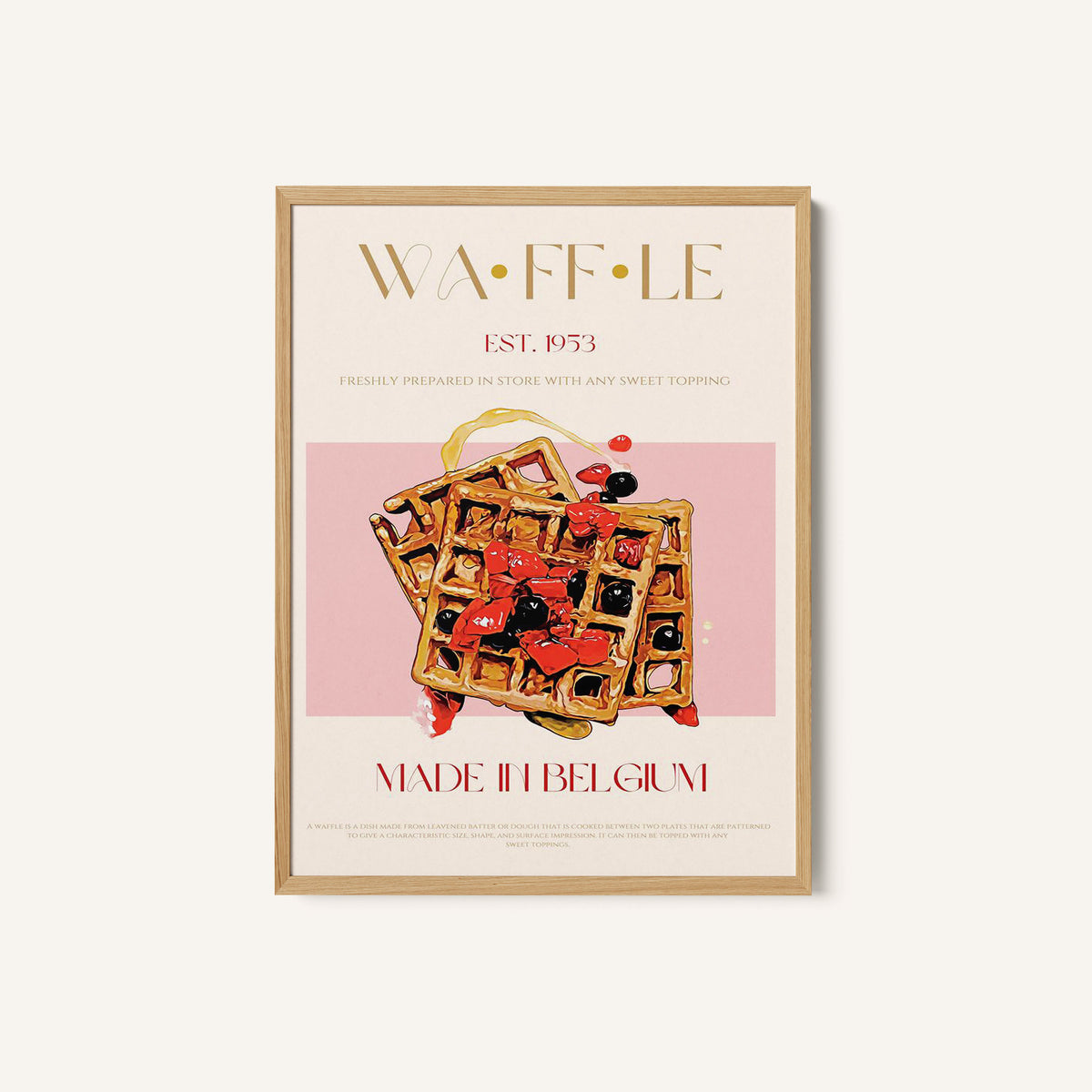 Waffle Print