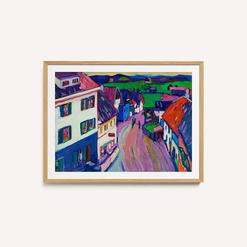 Murnau – View from the Window of the Griesbräu