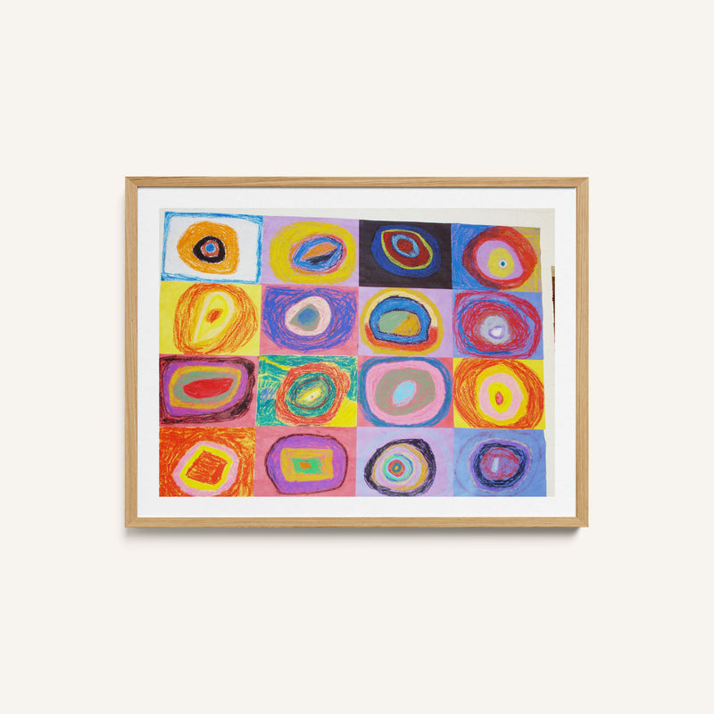 Squares with Concentric Circles