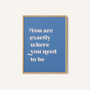 Where You Need To Be – image 1