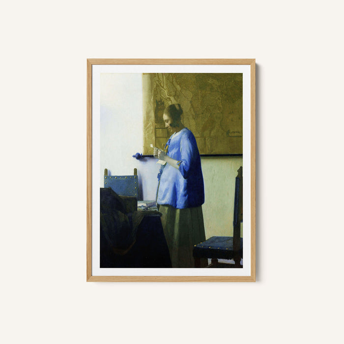 Woman Reading a Letter 1662-1663