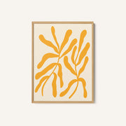 Yellow Leaf Silhouettes – image 1