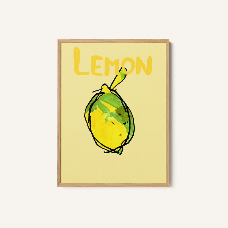Yellow and Green Lemon