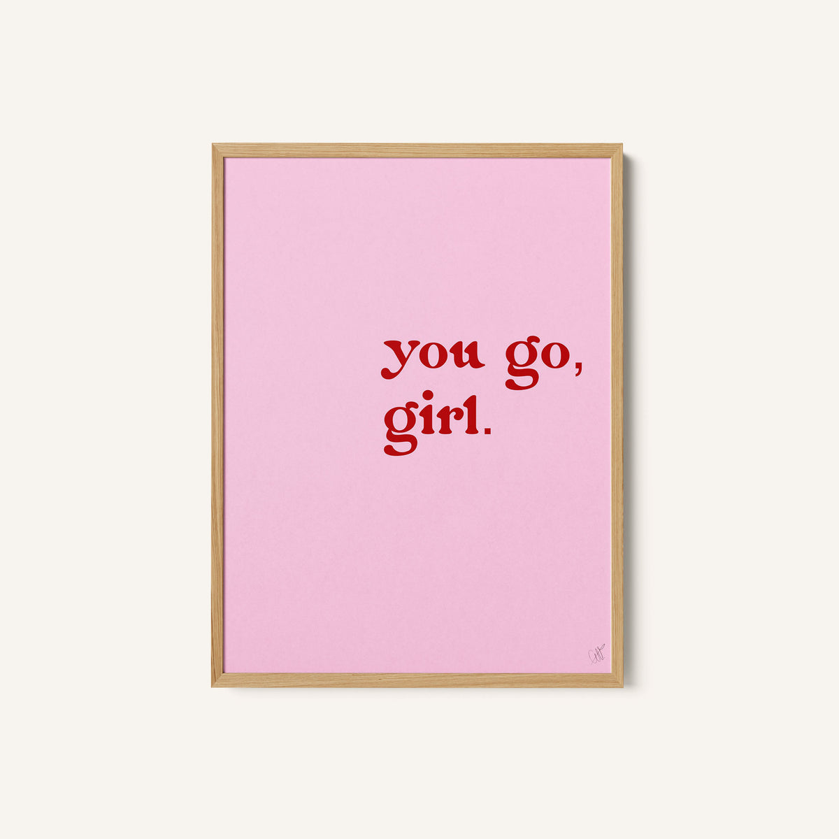 You go Girl!