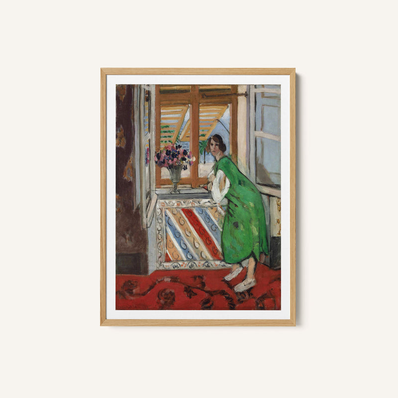Young Girl in a Green Dress 1921