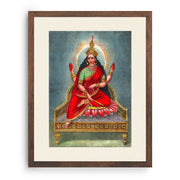Goddess Bhuvaneshvari, Ravi Varma Painting – image 1