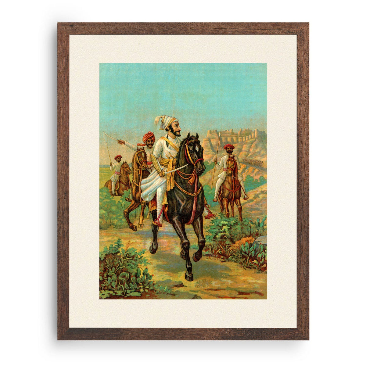 Shivaji, Raja Ravi Varma Painting