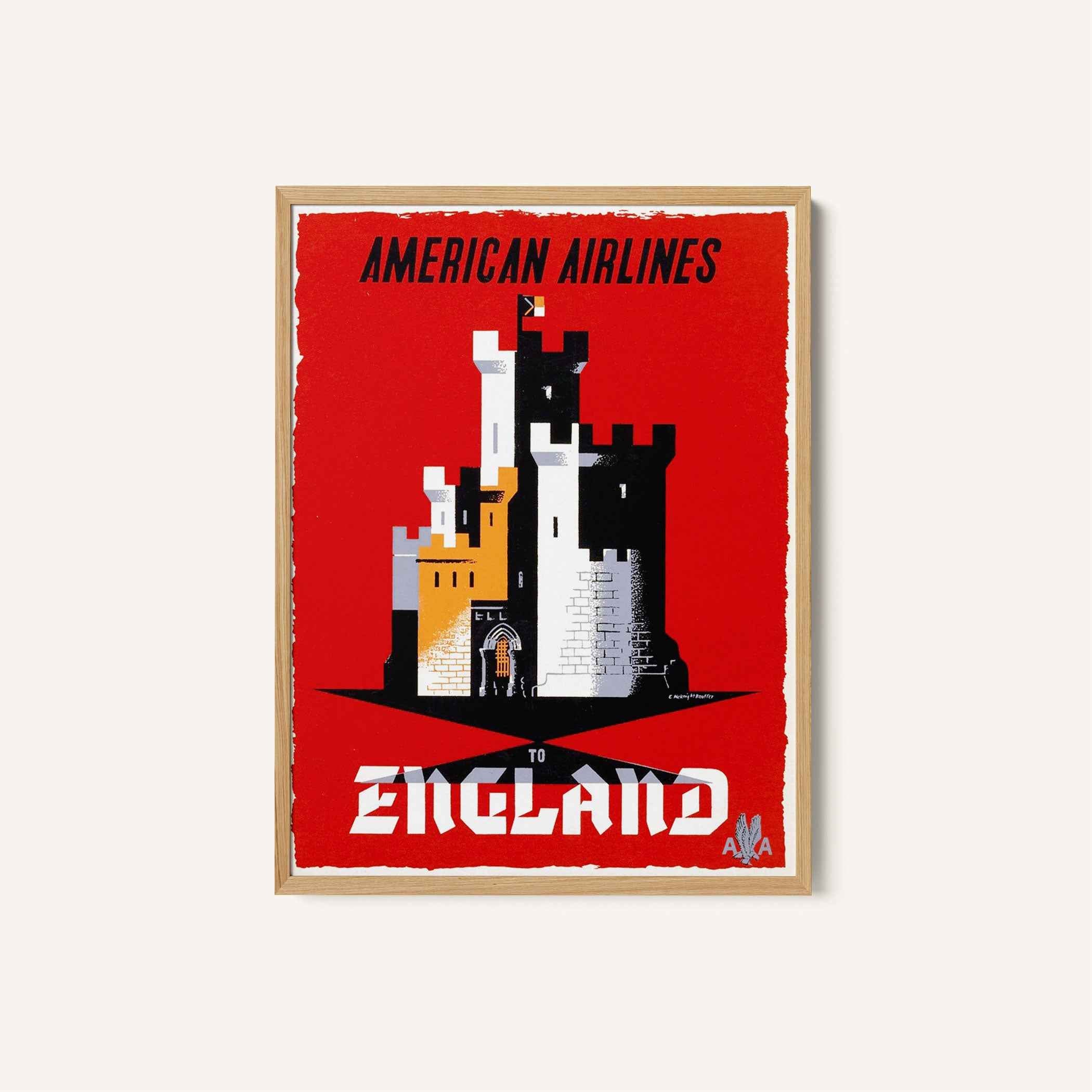 England Travel Poster Print