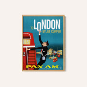 London Travel Poster Print – image 1