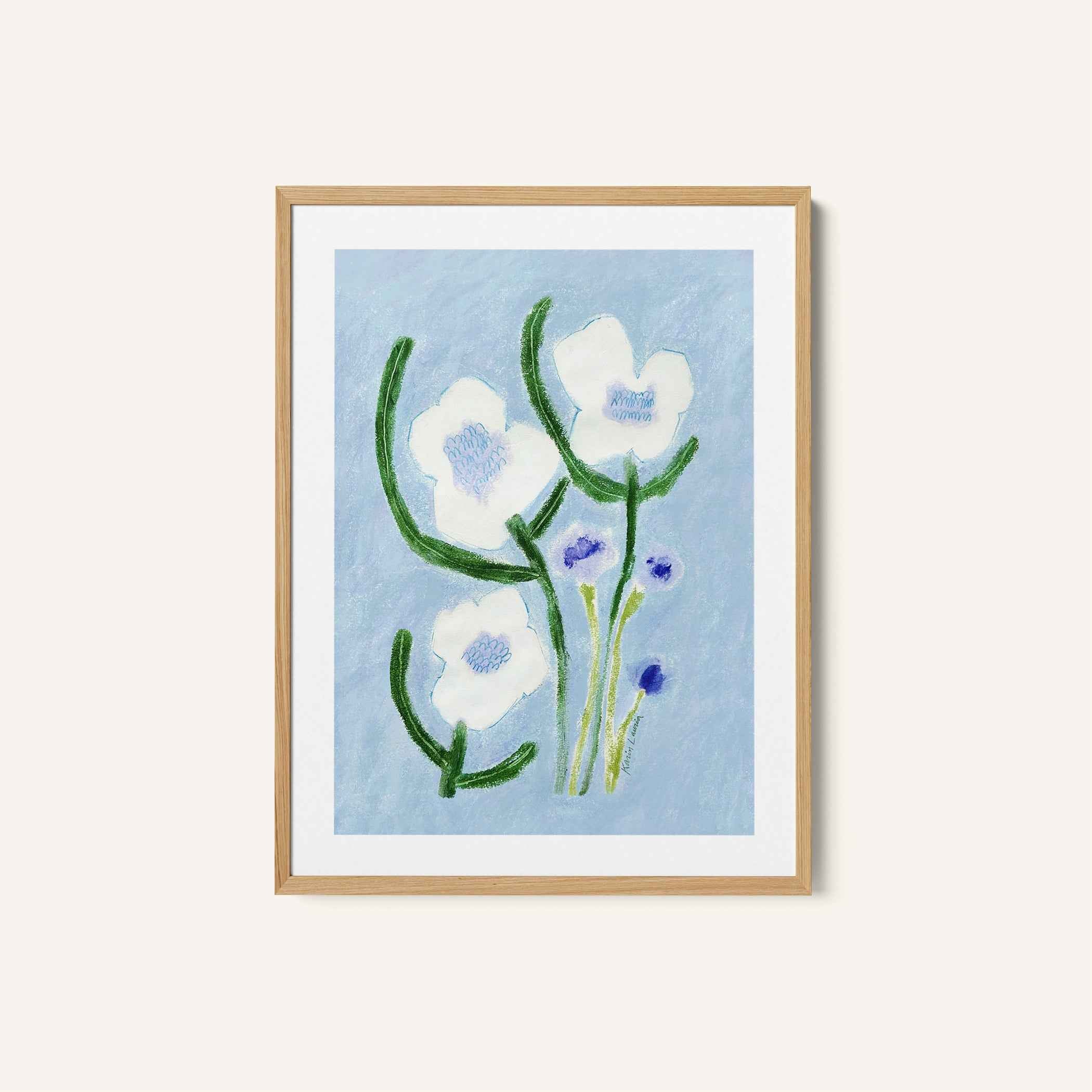 Hello White Flowers