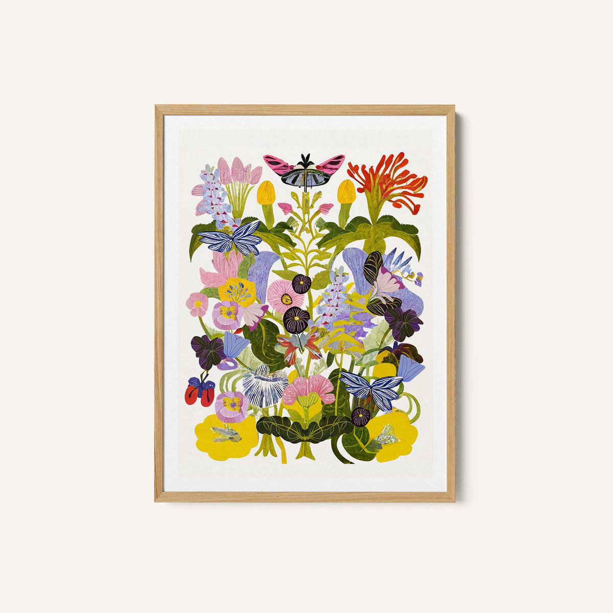 Abstract Autumn Floral