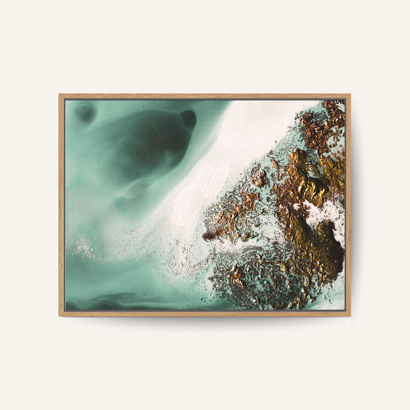 Abstract Coastal - On the Rocks